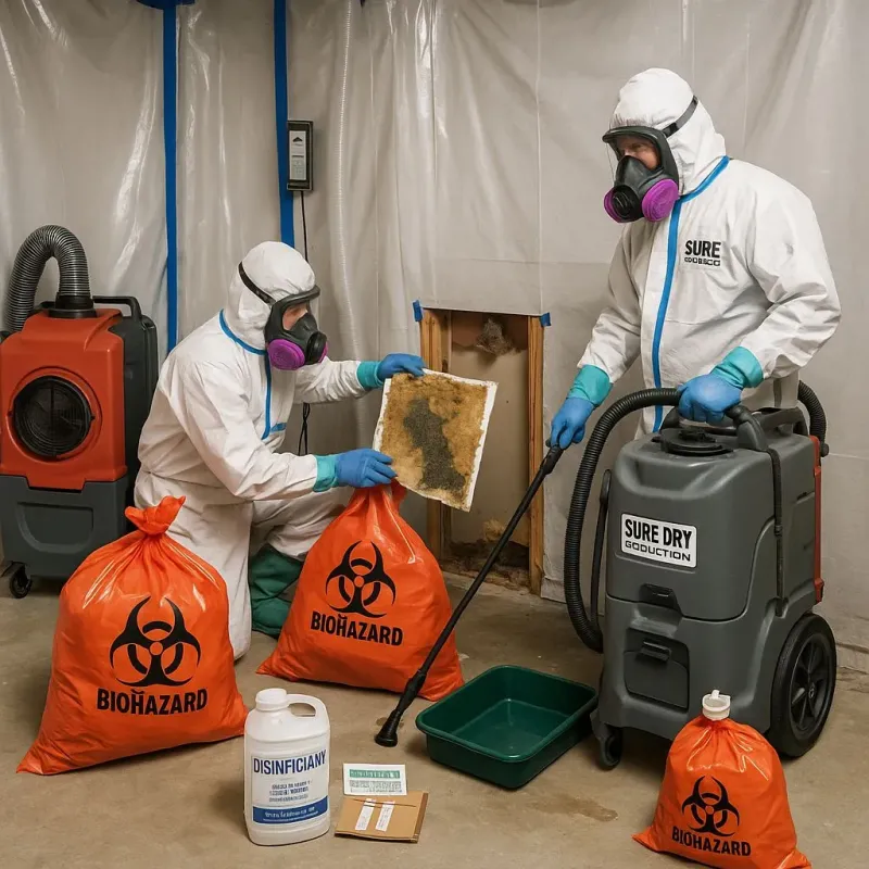 Contaminated Water Handling Protocols process in Union County, MS